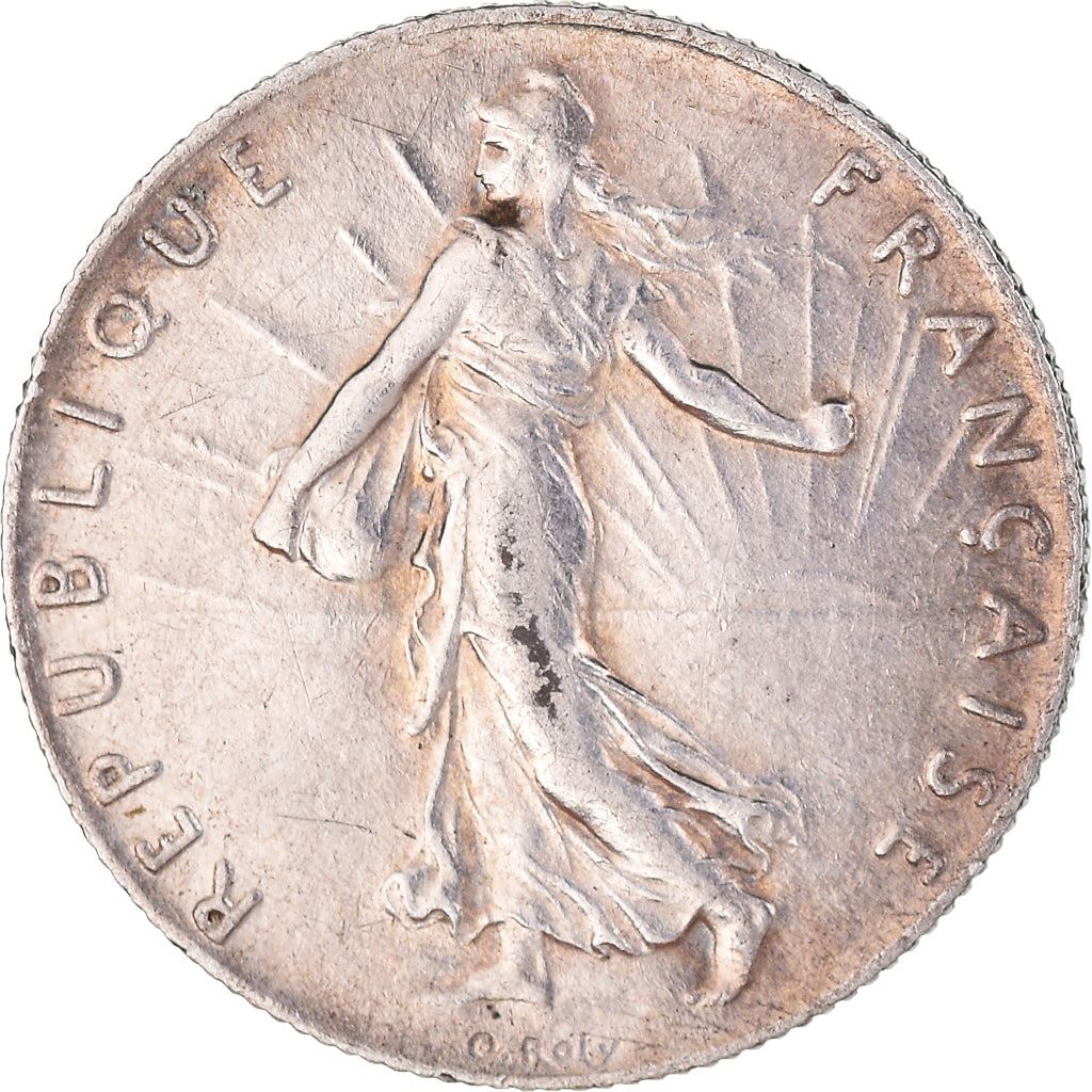 French 50 Centimes Coin | Silver | KM854 | France | 1897 - 1920