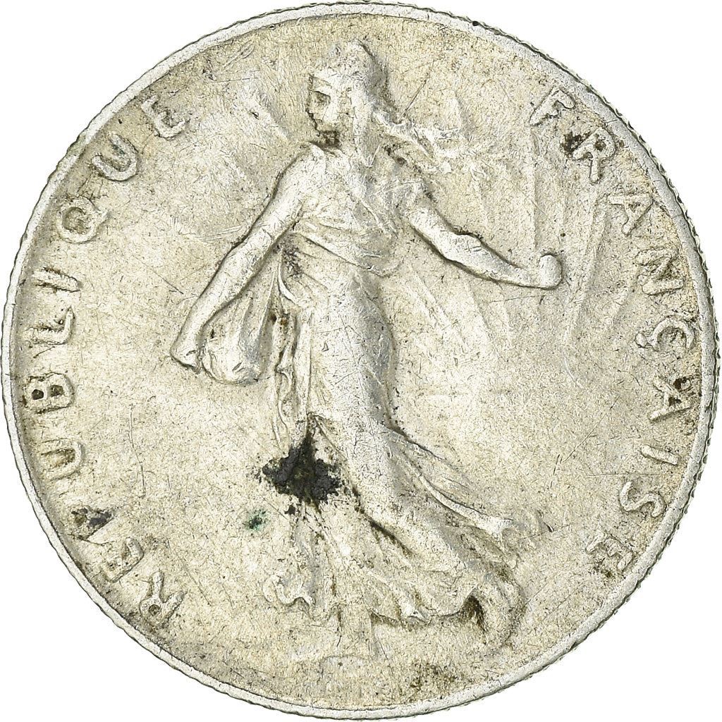 French 50 Centimes Coin | Silver | KM854 | France | 1897 - 1920