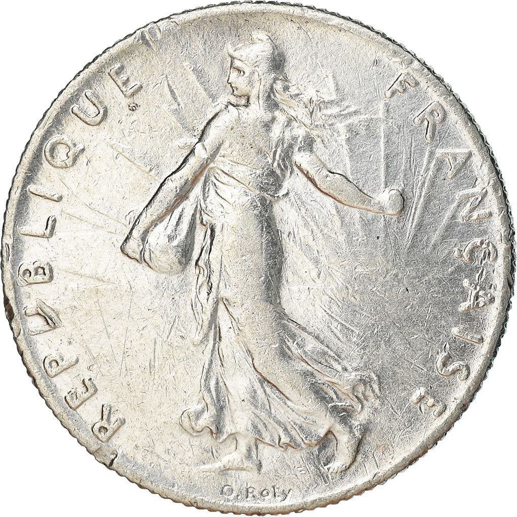 French 50 Centimes Coin | Silver | KM854 | France | 1897 - 1920