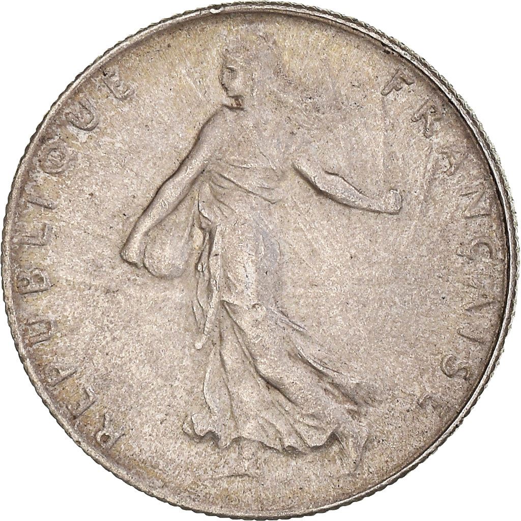 French 50 Centimes Coin | Silver | KM854 | France | 1897 - 1920