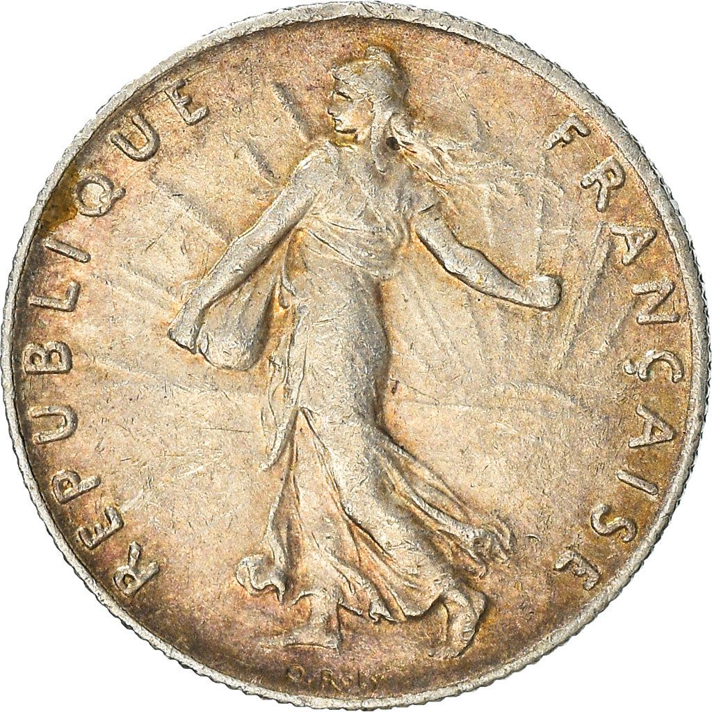 French 50 Centimes Coin | Silver | KM854 | France | 1897 - 1920