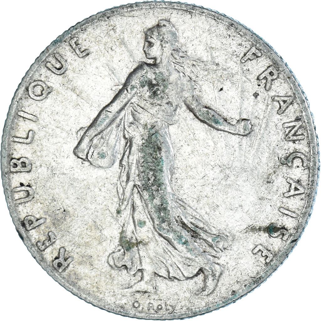 French 50 Centimes Coin | Silver | KM854 | France | 1897 - 1920