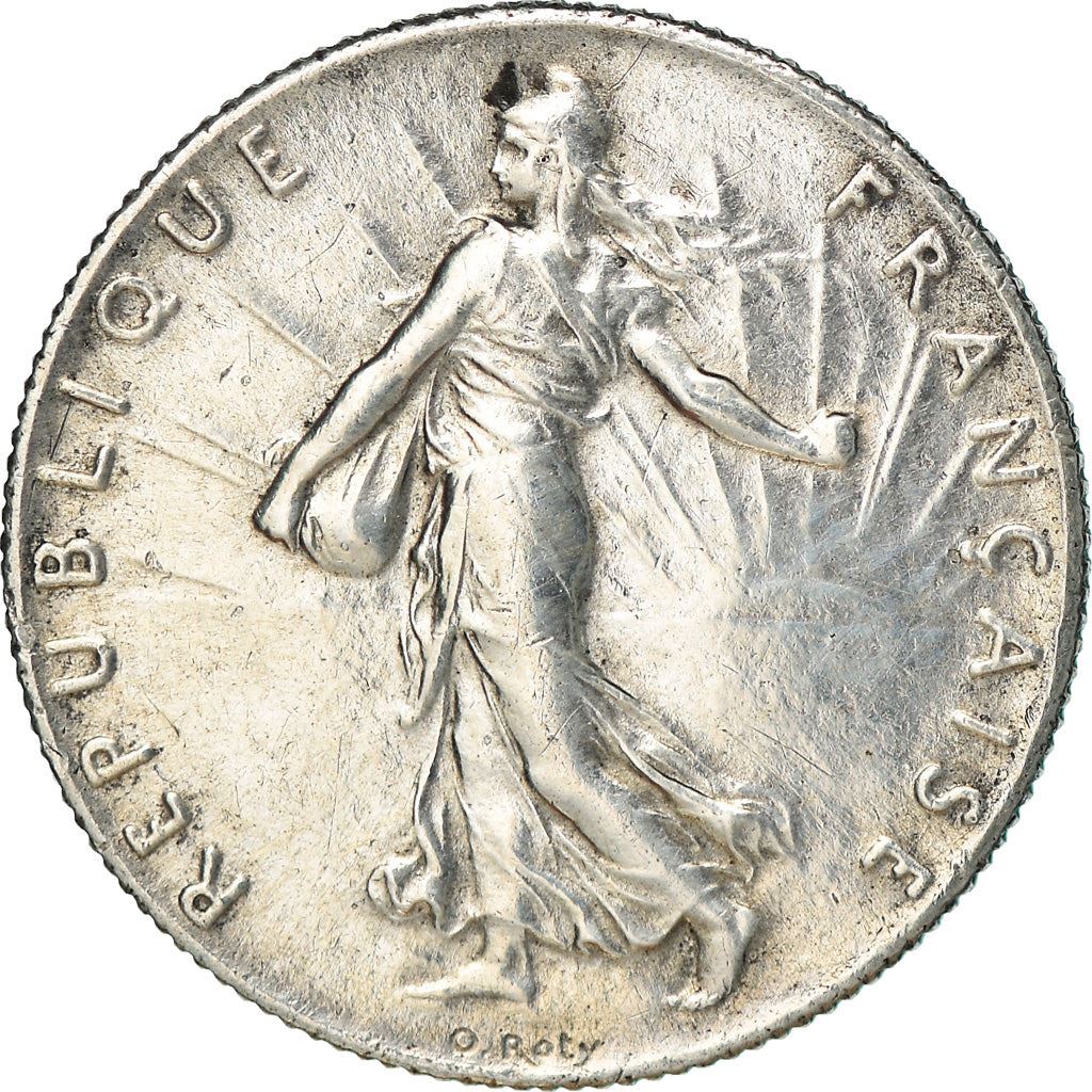 French 50 Centimes Coin | Silver | KM854 | France | 1897 - 1920