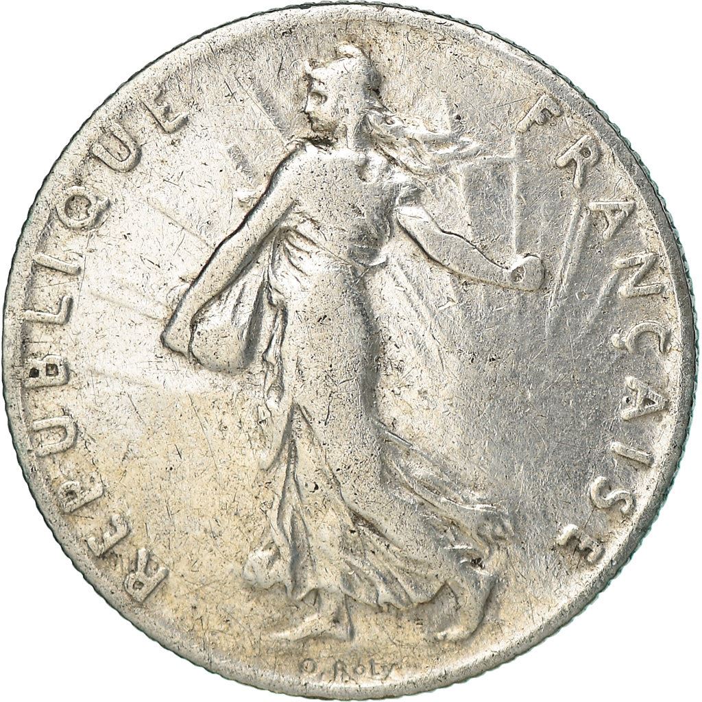 French 50 Centimes Coin | Silver | KM854 | France | 1897 - 1920