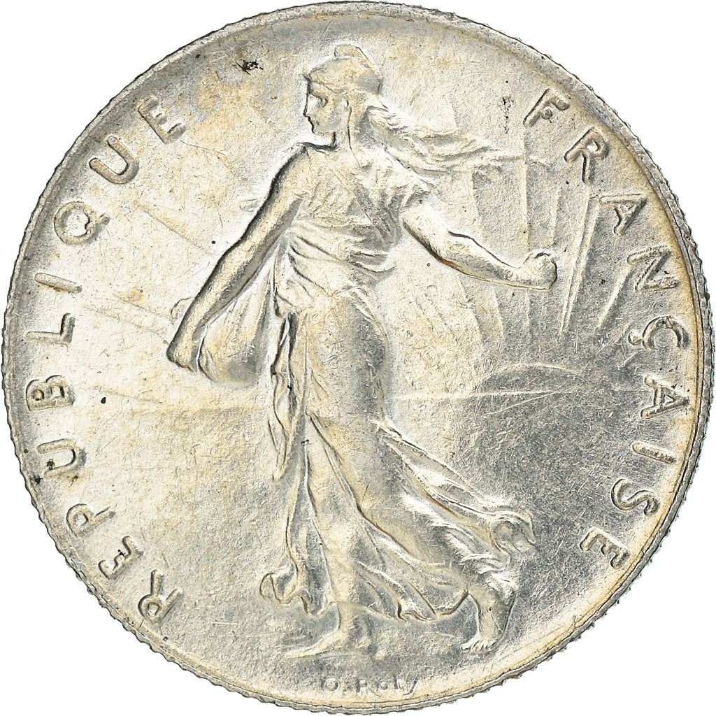 French 50 Centimes Coin | Silver | KM854 | France | 1897 - 1920