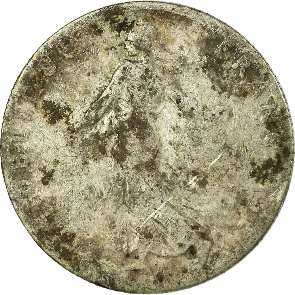 French 50 Centimes Coin | Silver | KM854 | France | 1897 - 1920