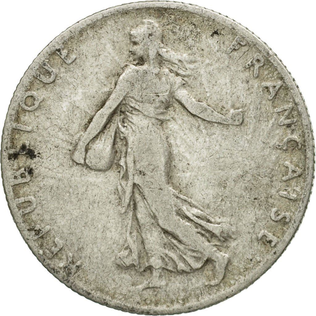 French 50 Centimes Coin | Silver | KM854 | France | 1897 - 1920