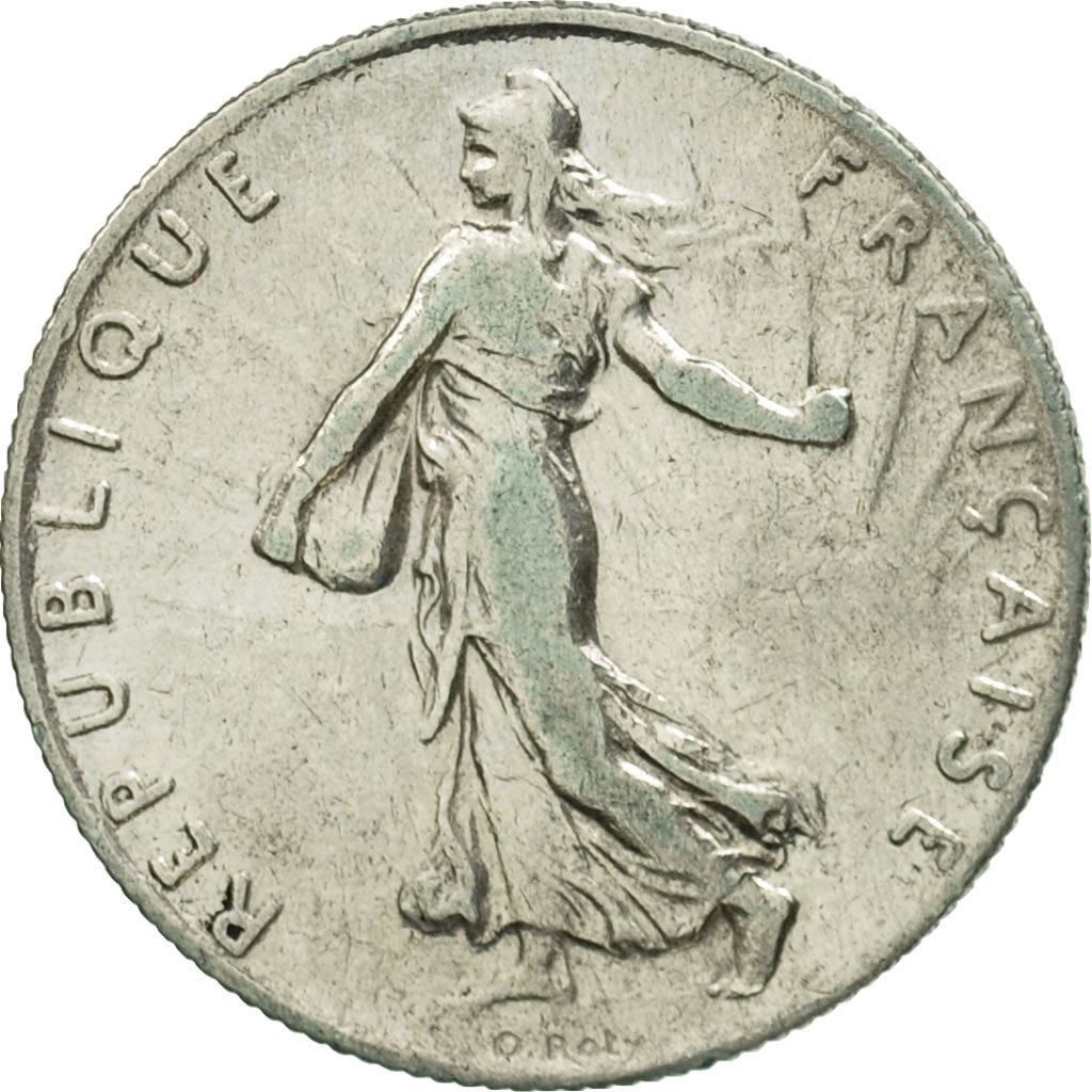 French 50 Centimes Coin | Silver | KM854 | France | 1897 - 1920