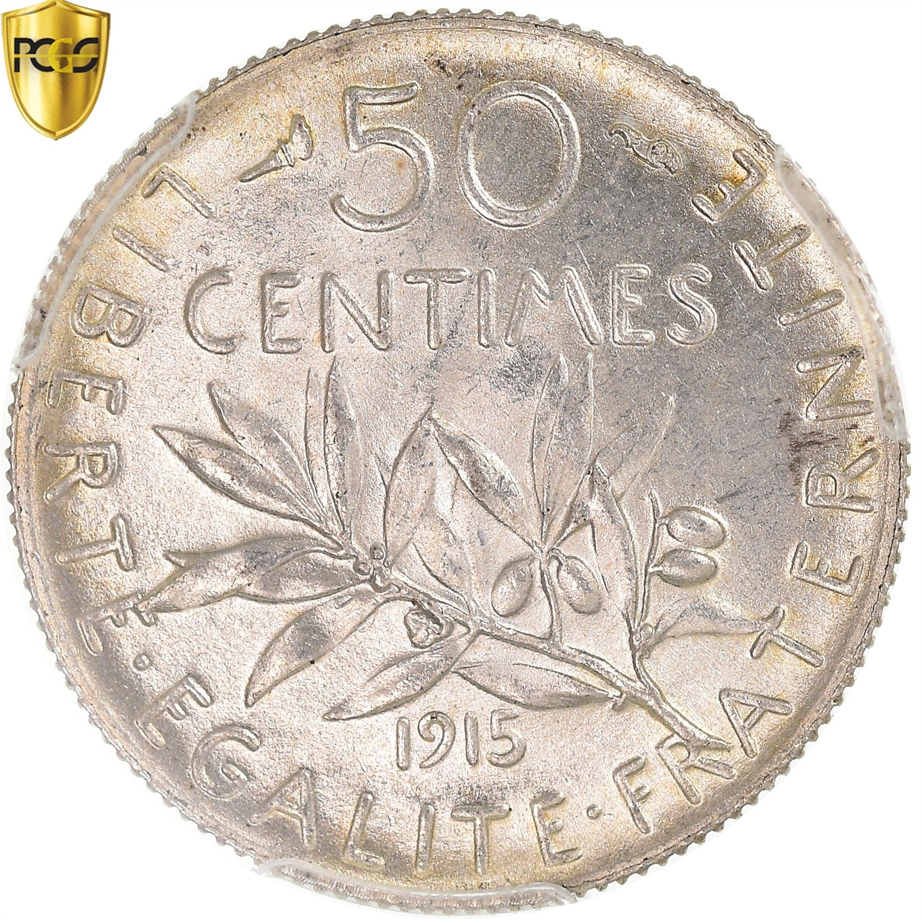 French 50 Centimes Coin | Silver | KM854 | France | 1897 - 1920