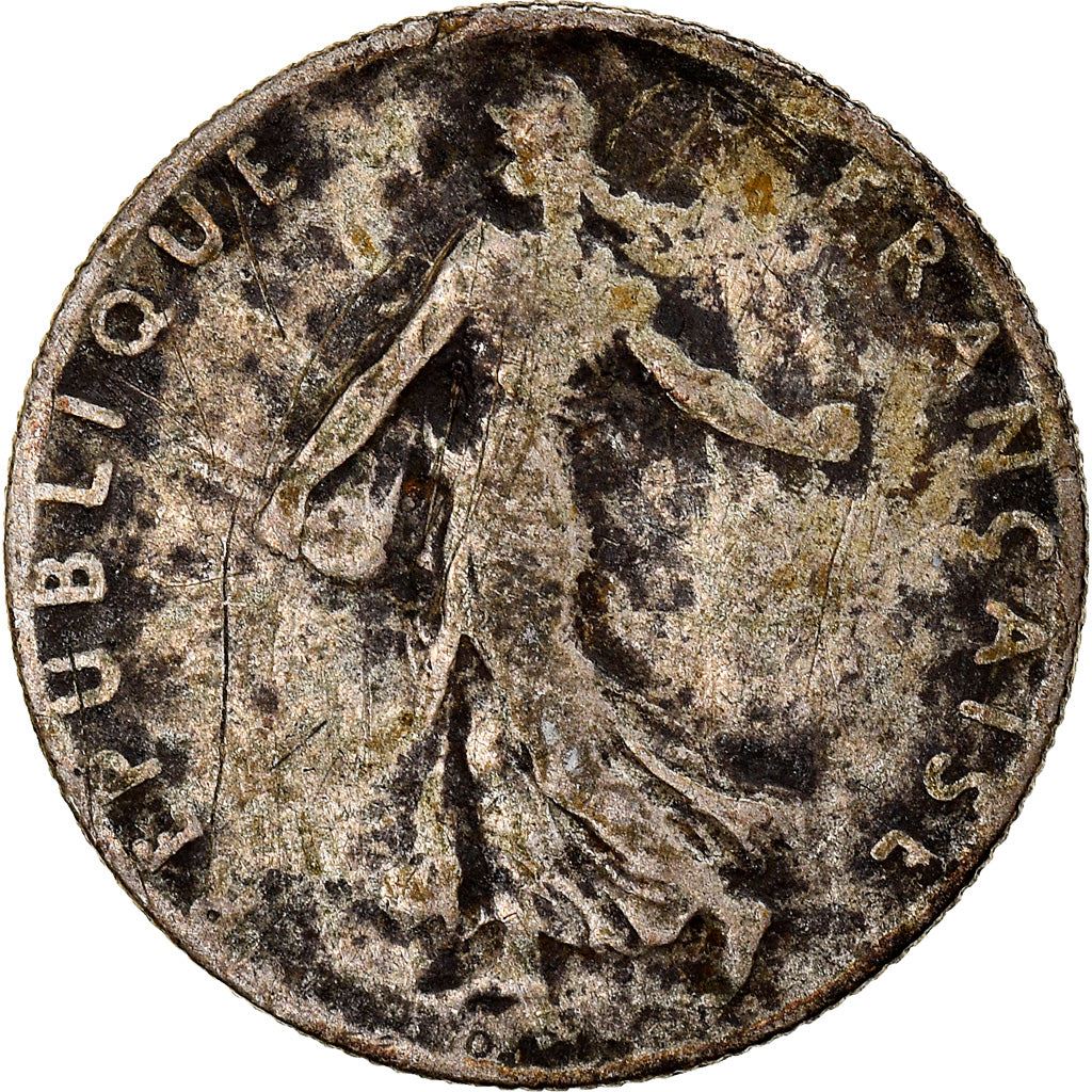 French 50 Centimes Coin | Silver | KM854 | France | 1897 - 1920