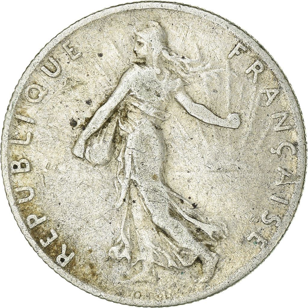 French 50 Centimes Coin | Silver | KM854 | France | 1897 - 1920