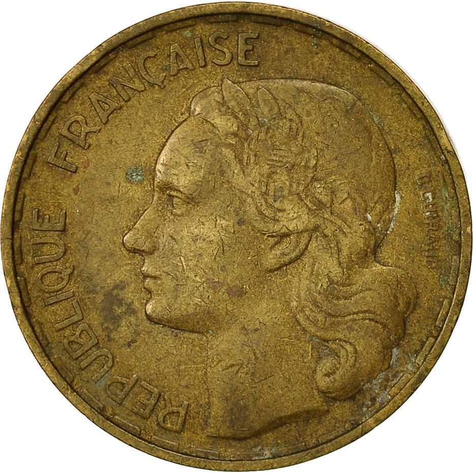 French 50 Francs Coin | KM918 | France | 1950 - 1958