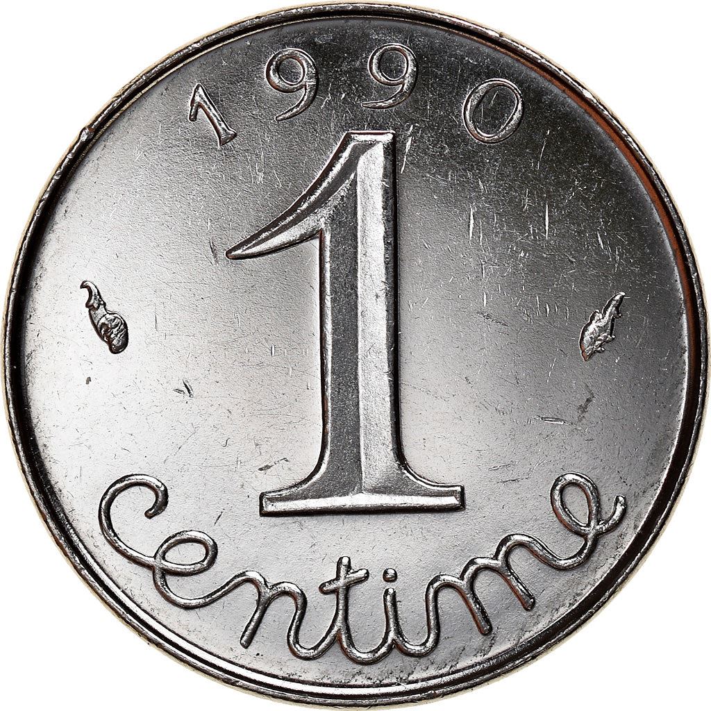 French Coin 1 Centime | KM928 | France | 1961 - 2001