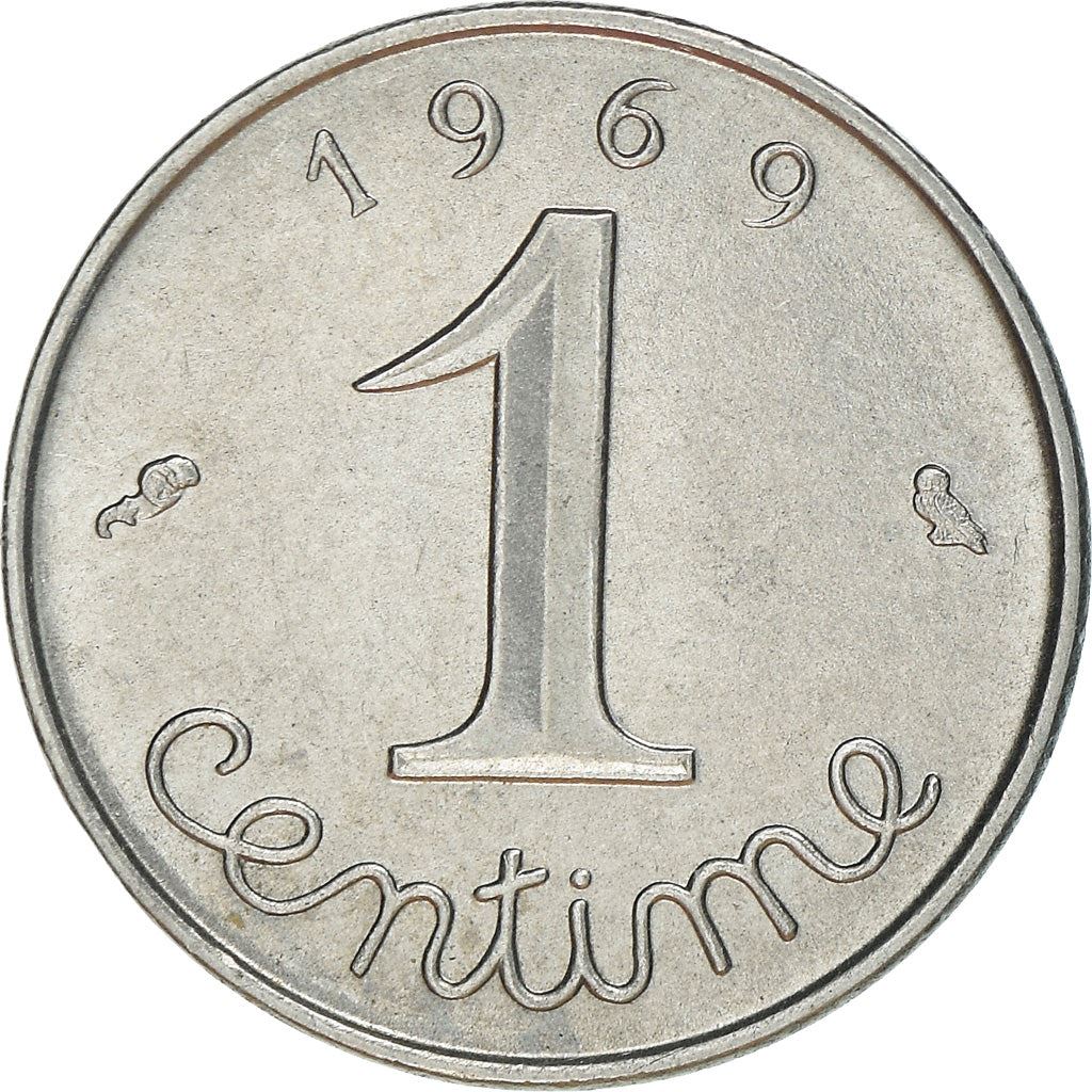 French Coin 1 Centime | KM928 | France | 1961 - 2001