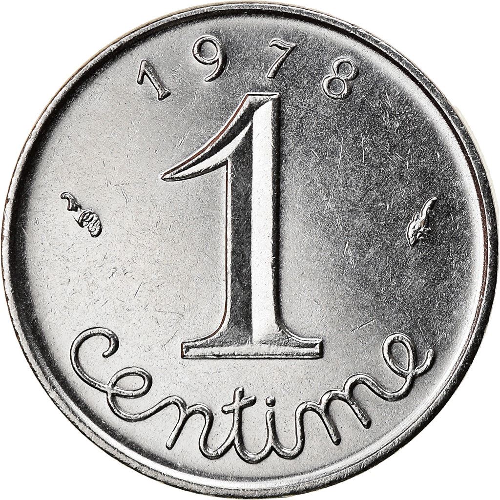 French Coin 1 Centime | KM928 | France | 1961 - 2001