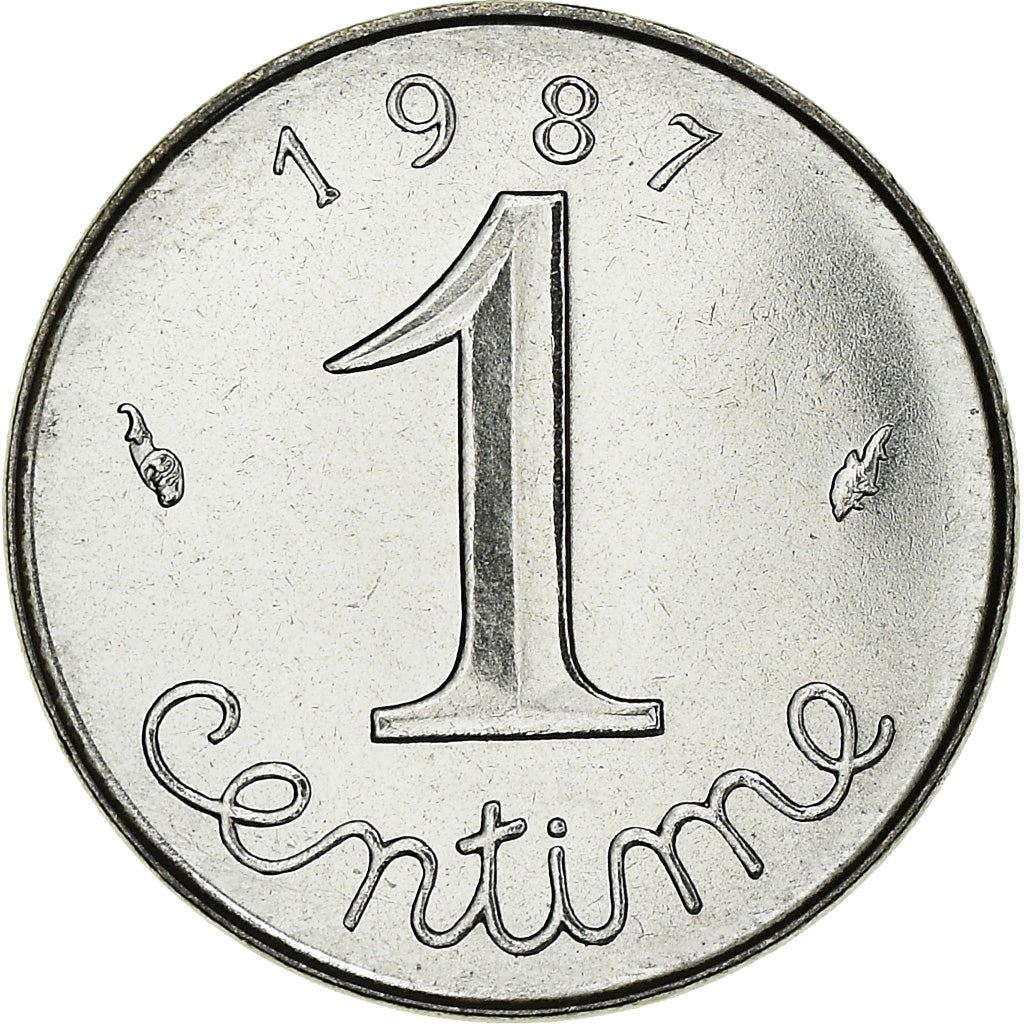 French Coin 1 Centime | KM928 | France | 1961 - 2001