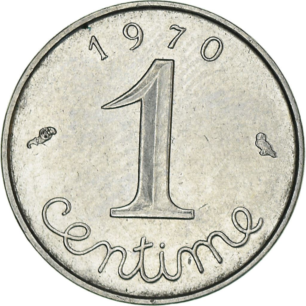 French Coin 1 Centime | KM928 | France | 1961 - 2001