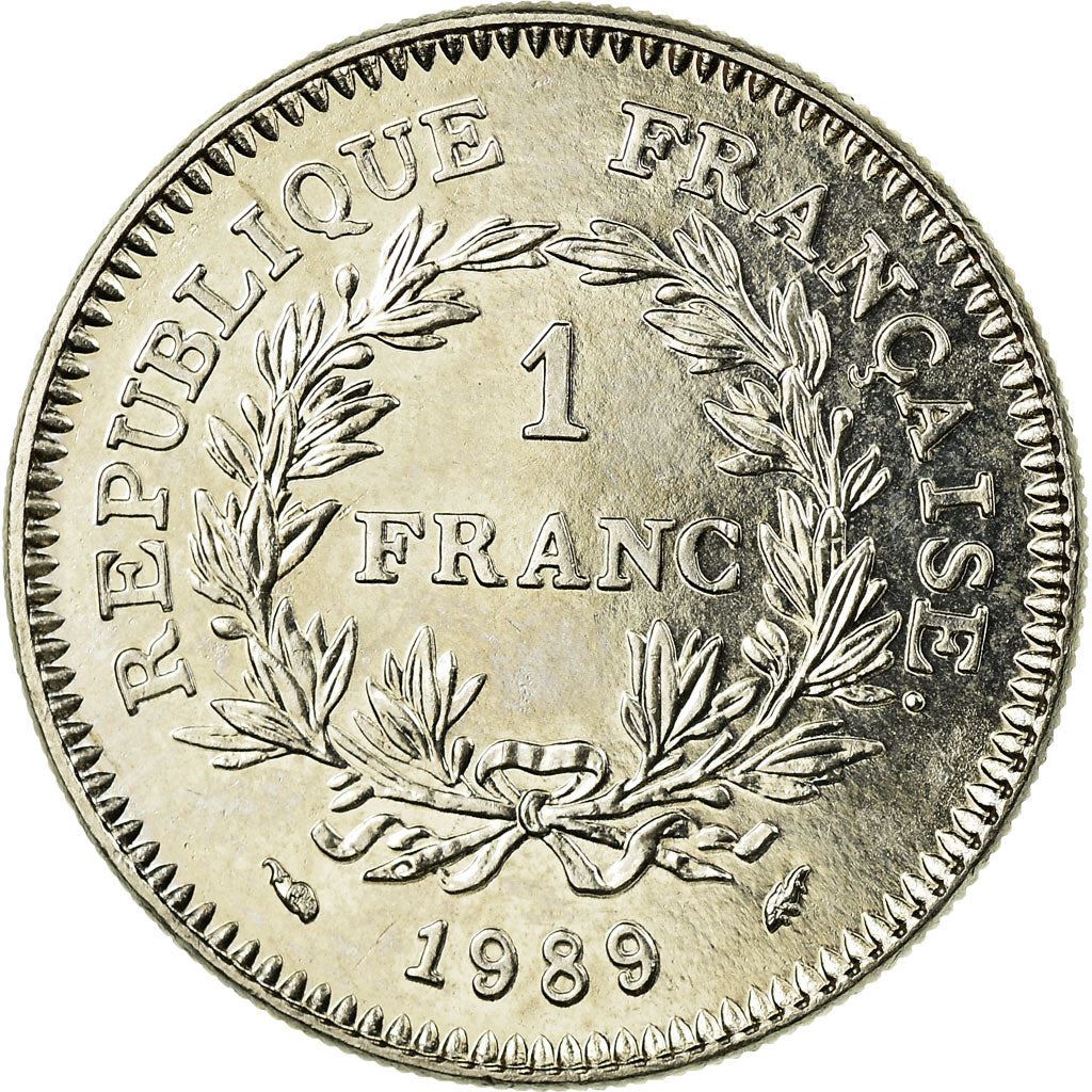 French Coin 1 Franc | Estates General | KM967 | France | 1989