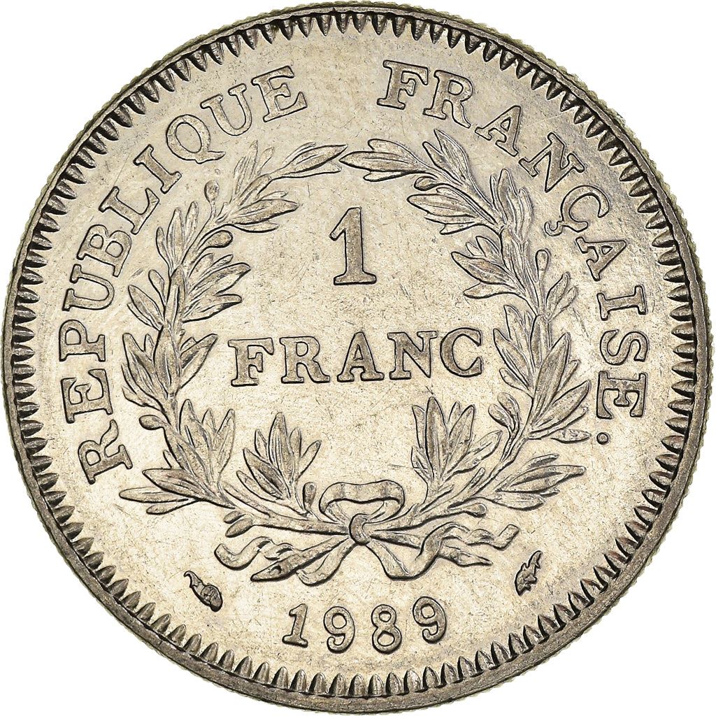 French Coin 1 Franc | Estates General | KM967 | France | 1989