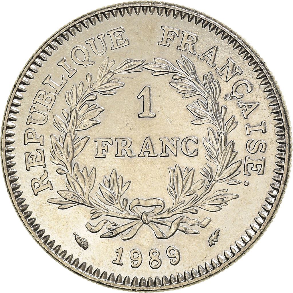 French Coin 1 Franc | Estates General | KM967 | France | 1989