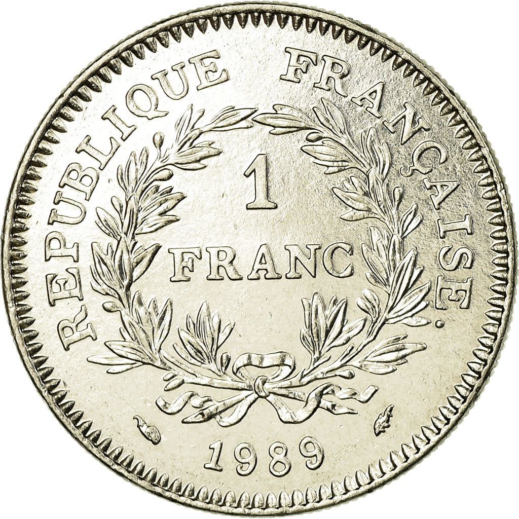 French Coin 1 Franc | Estates General | KM967 | France | 1989