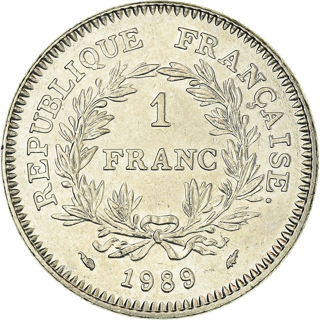 French Coin 1 Franc | Estates General | KM967 | France | 1989