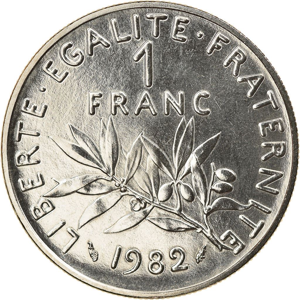 French Coin 1 Franc | Signature O. Roty | KM925.1 | France | 1959 - 2001