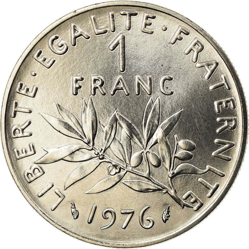 French Coin 1 Franc | Signature O. Roty | KM925.1 | France | 1959 - 2001