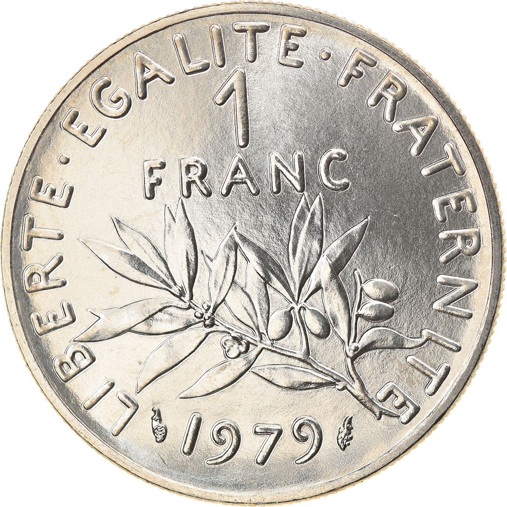 French Coin 1 Franc | Signature O. Roty | KM925.1 | France | 1959 - 2001