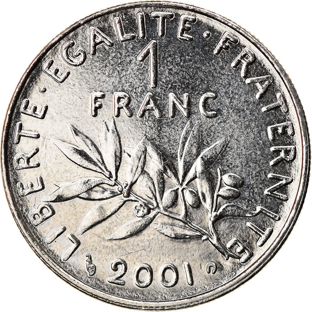 French Coin 1 Franc | Signature O. Roty | KM925.1 | France | 1959 - 2001