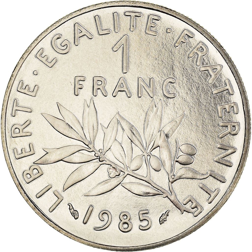 French Coin 1 Franc | Signature O. Roty | KM925.1 | France | 1959 - 2001