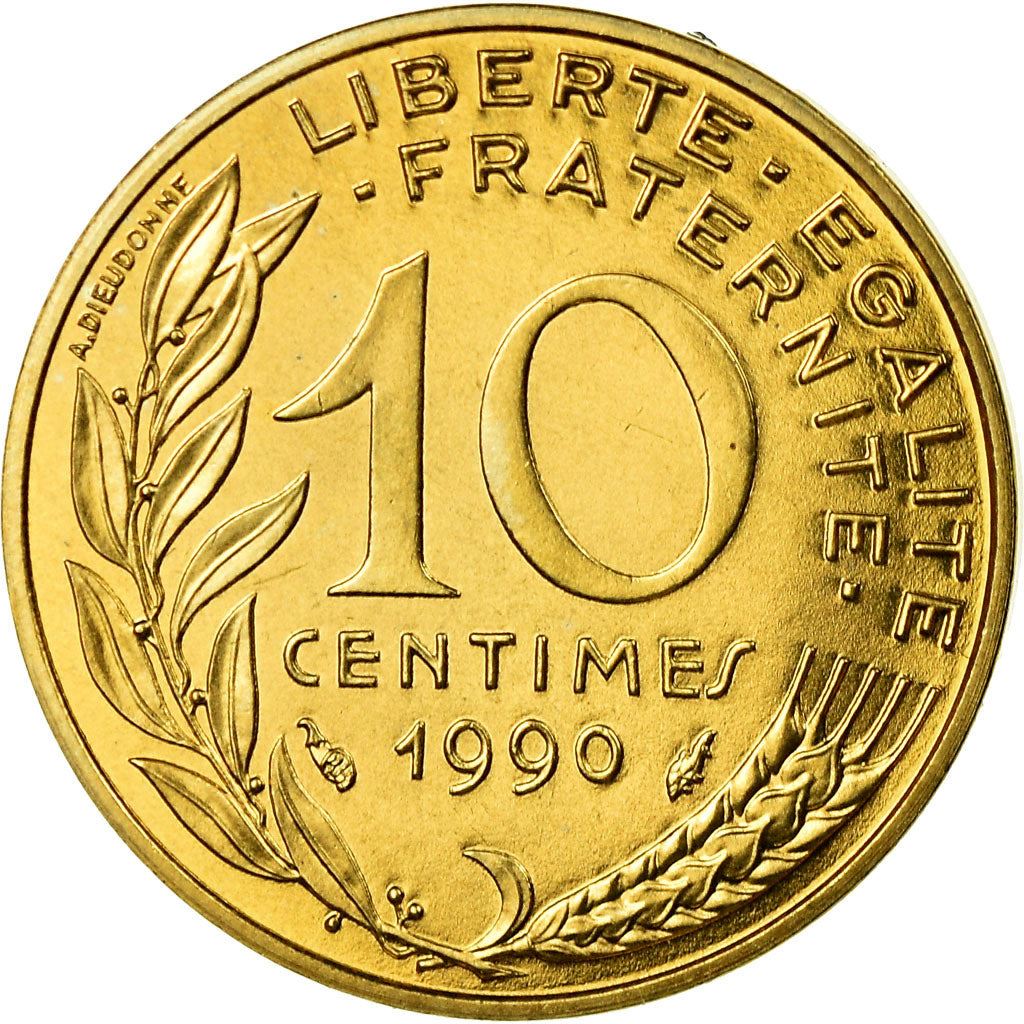 French Coin 10 Centimes | KM929 | France | 1962 - 2001