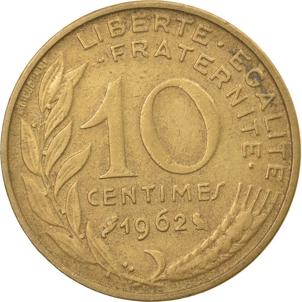 French Coin 10 Centimes | KM929 | France | 1962 - 2001