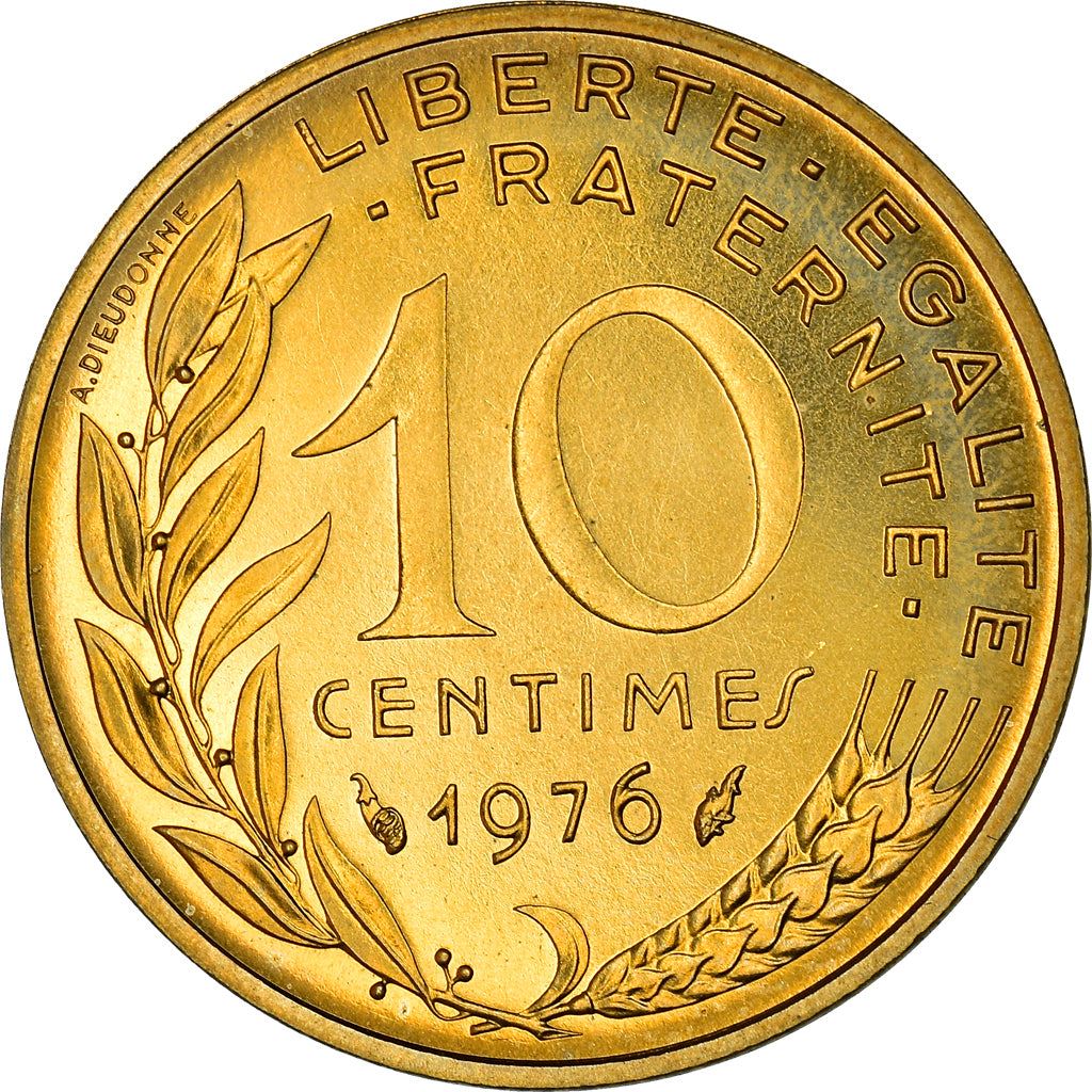 French Coin 10 Centimes | KM929 | France | 1962 - 2001