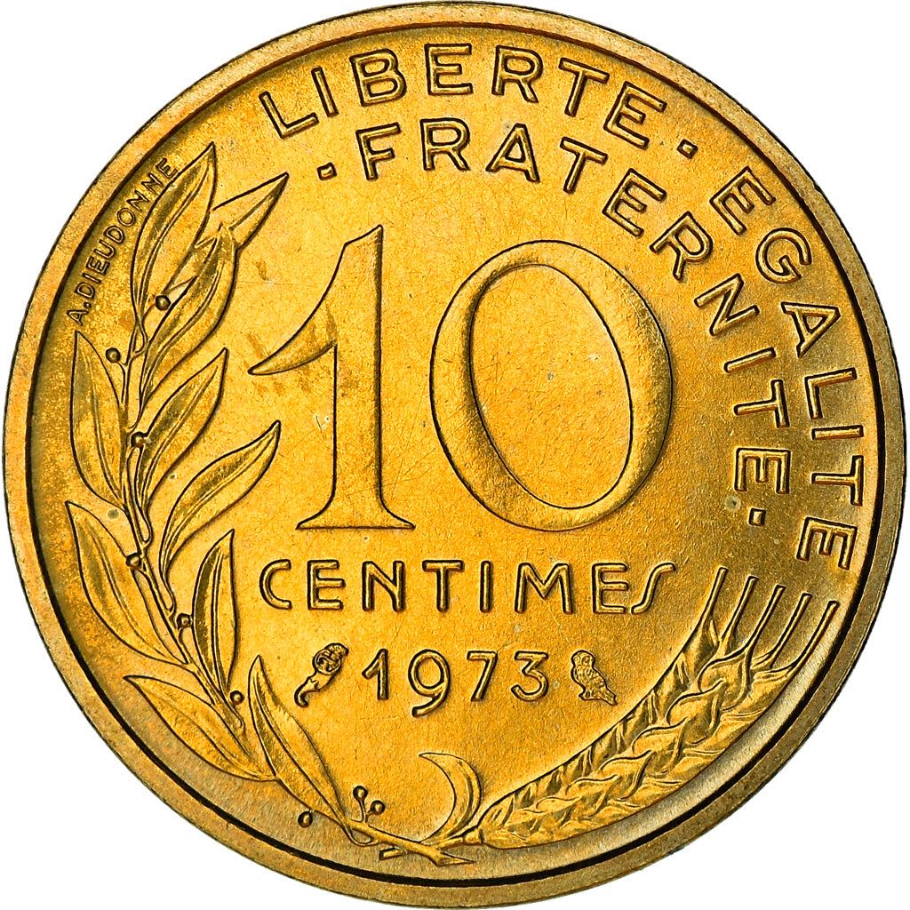 French Coin 10 Centimes | KM929 | France | 1962 - 2001