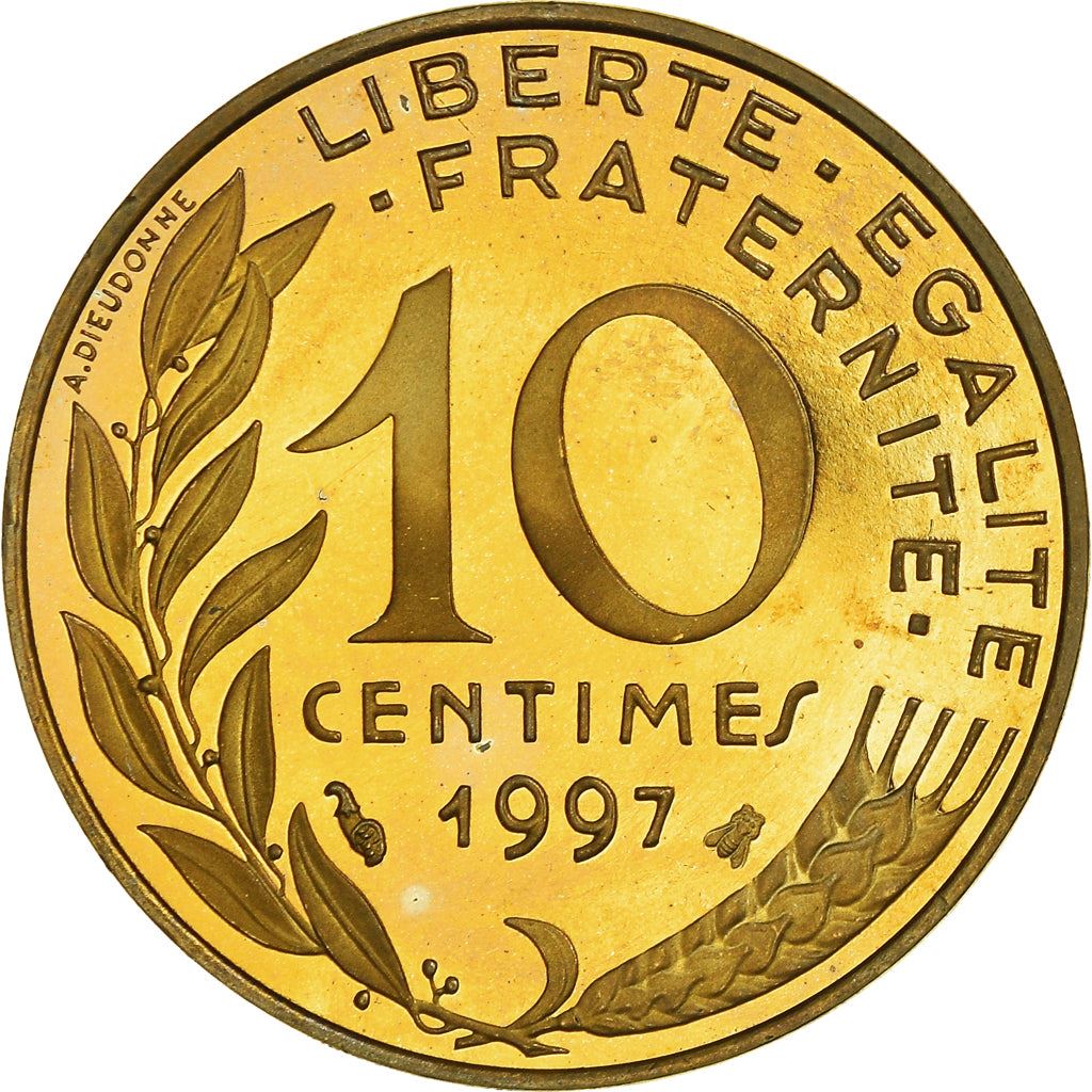 French Coin 10 Centimes | KM929 | France | 1962 - 2001