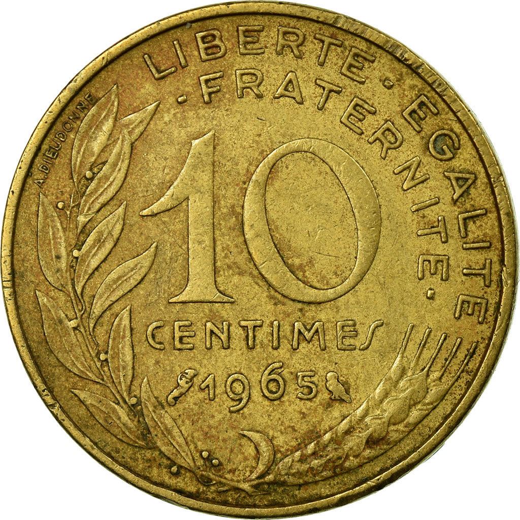 French Coin 10 Centimes | KM929 | France | 1962 - 2001