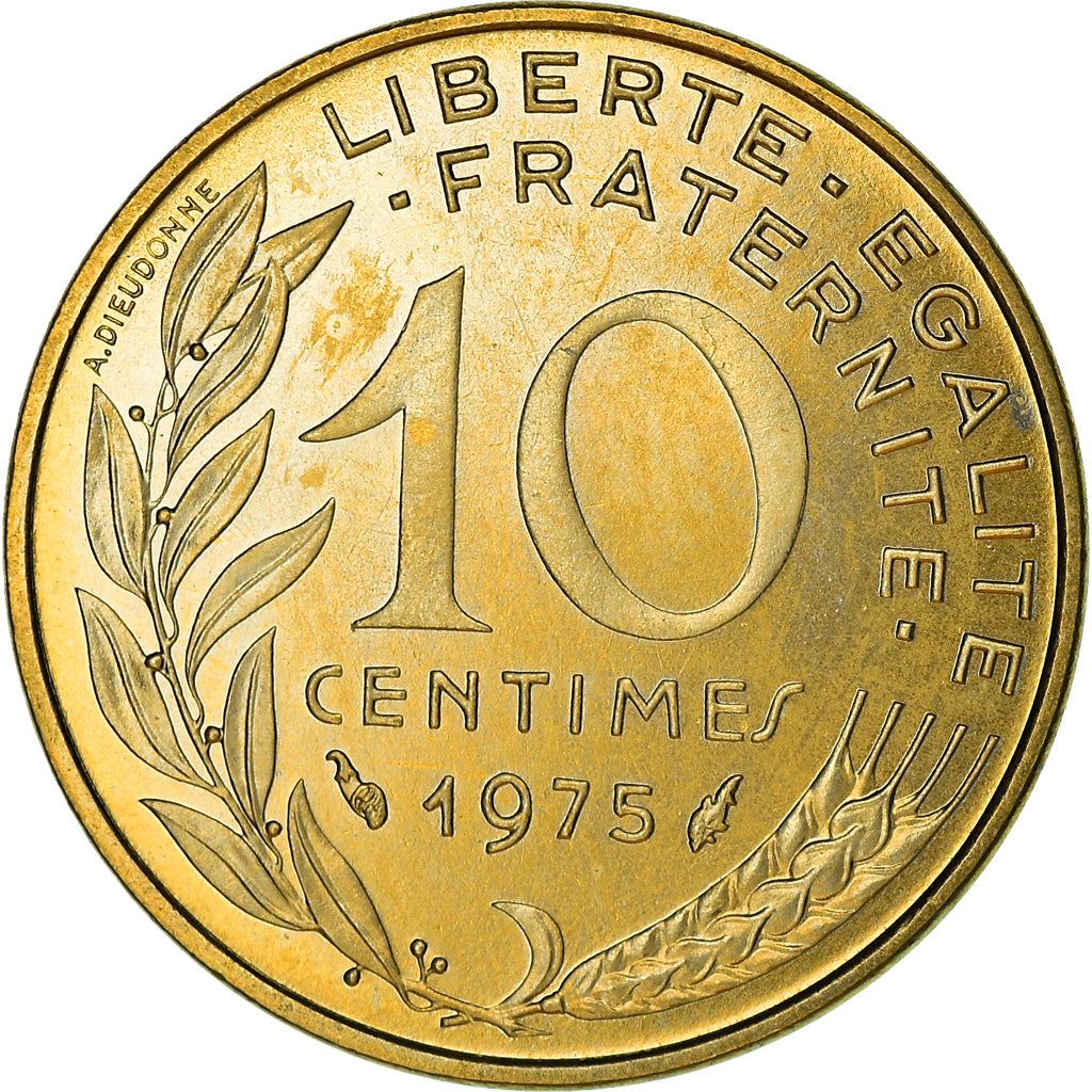 French Coin 10 Centimes | KM929 | France | 1962 - 2001