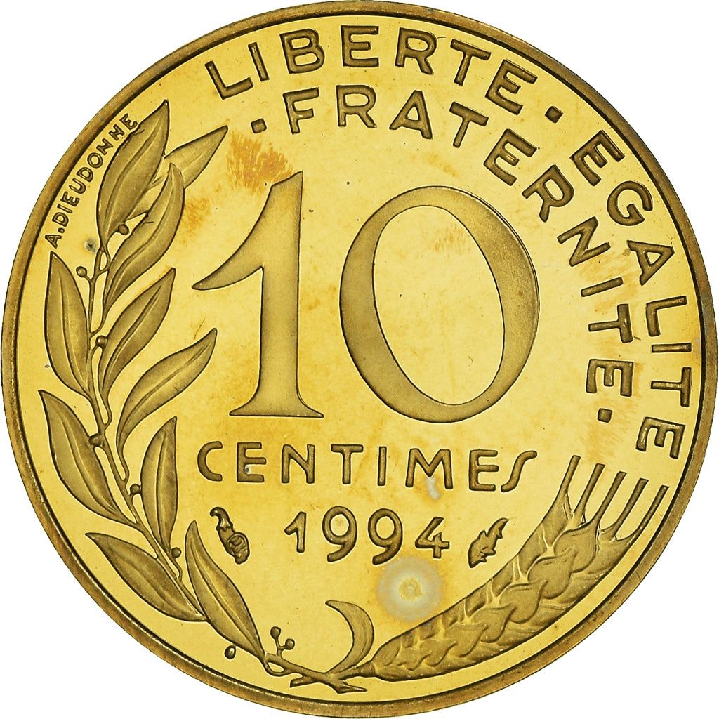 French Coin 10 Centimes | KM929 | France | 1962 - 2001