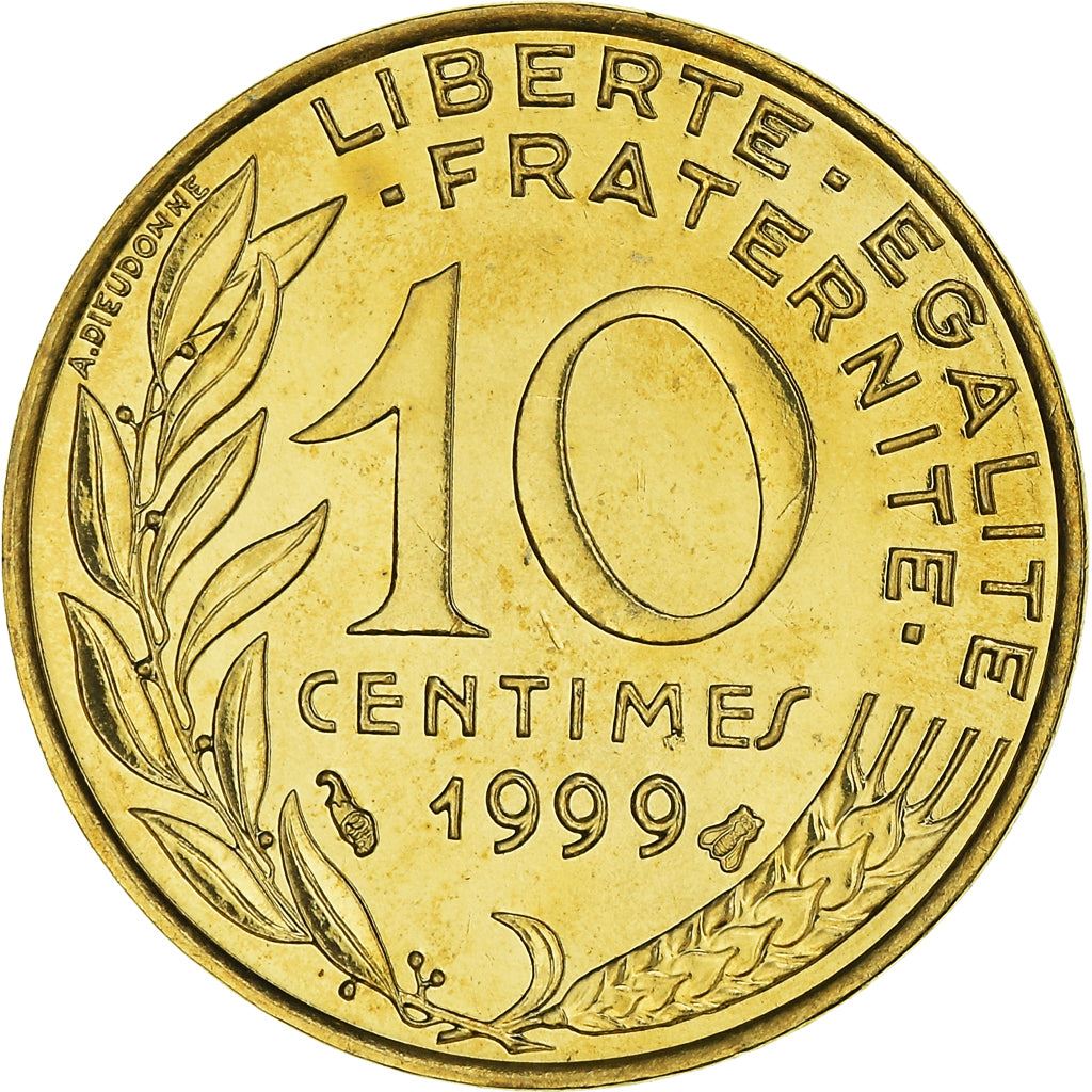 French Coin 10 Centimes | KM929 | France | 1962 - 2001