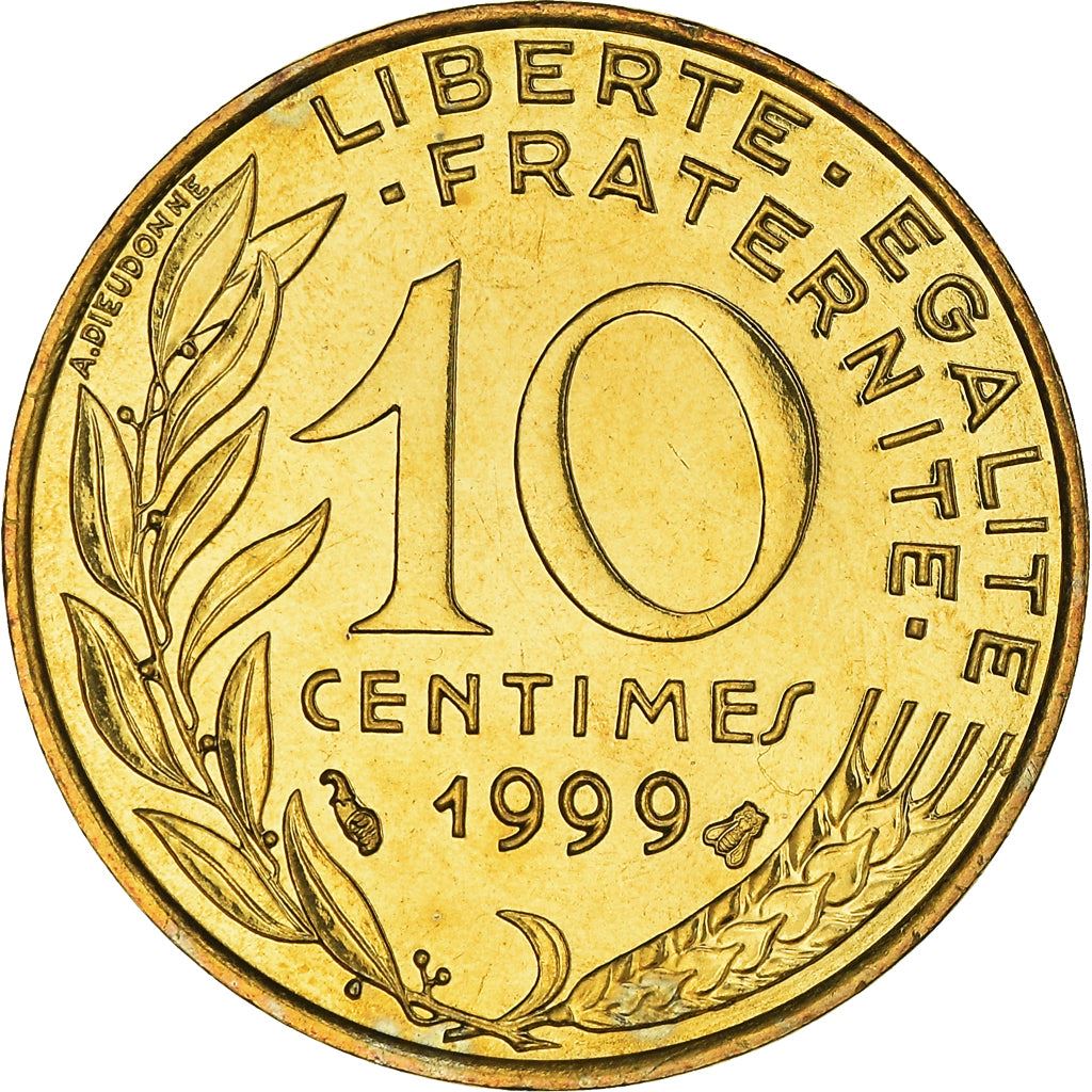 French Coin 10 Centimes | KM929 | France | 1962 - 2001