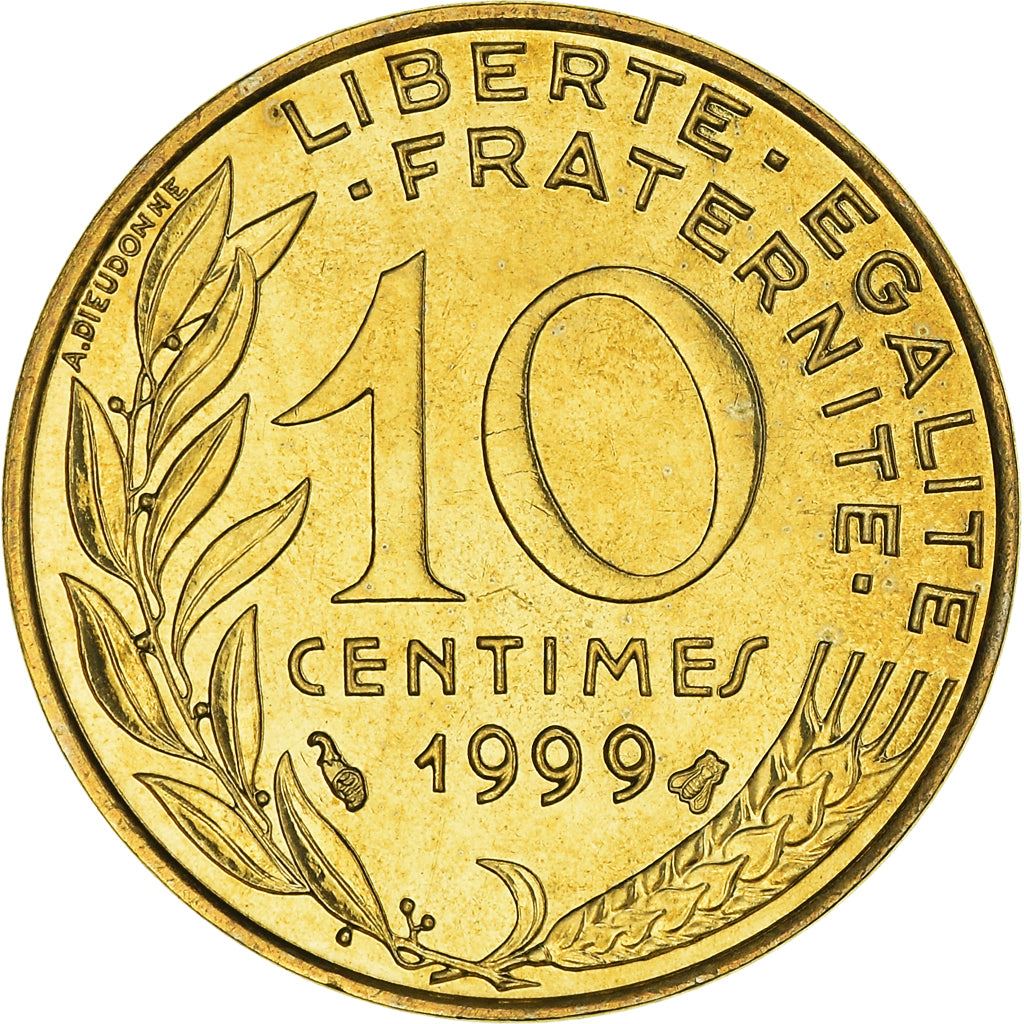 French Coin 10 Centimes | KM929 | France | 1962 - 2001