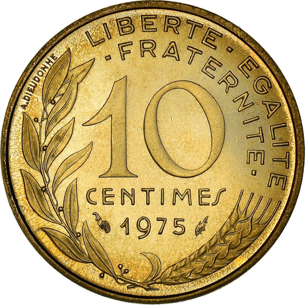 French Coin 10 Centimes | KM929 | France | 1962 - 2001