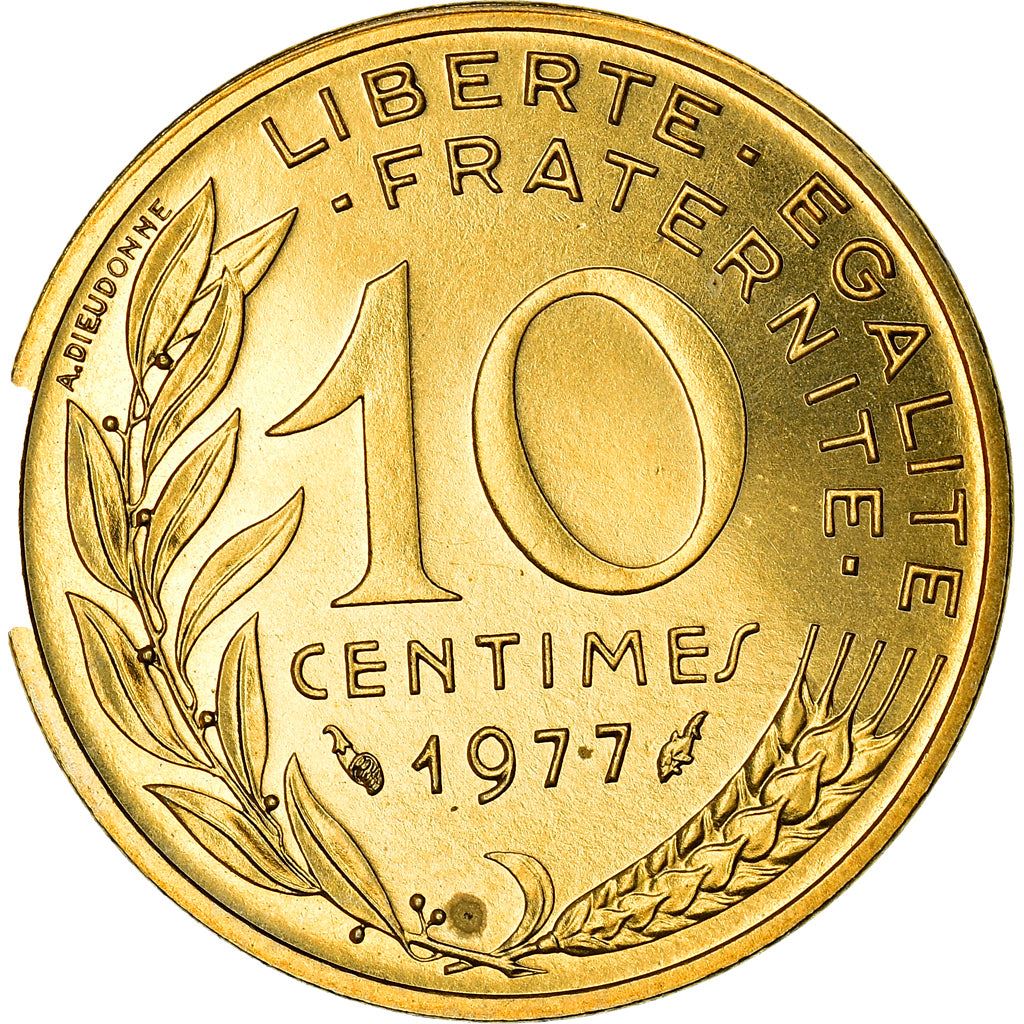 French Coin 10 Centimes | KM929 | France | 1962 - 2001