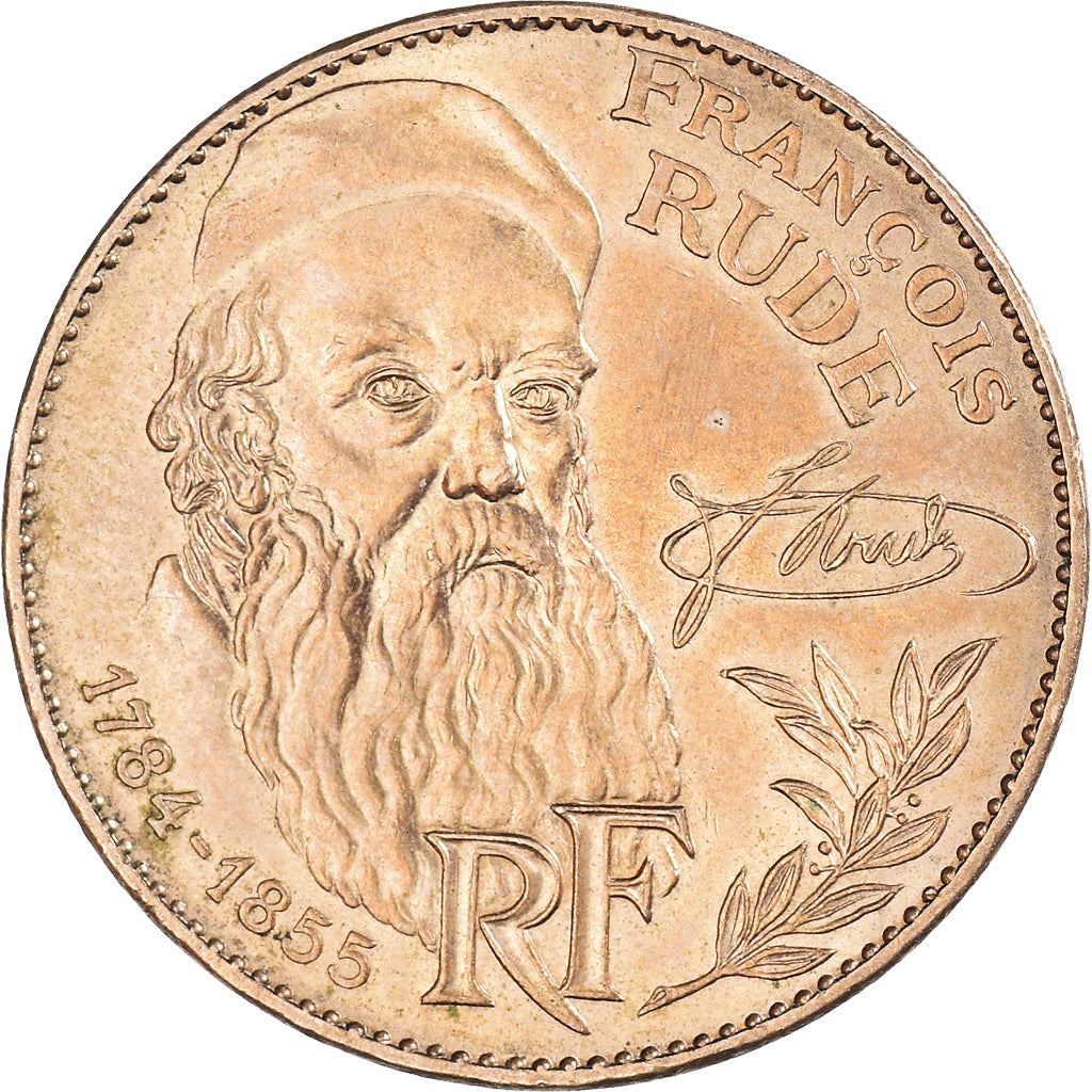 French Coin 10 Francs | François Rude | KM954 | France | 1984