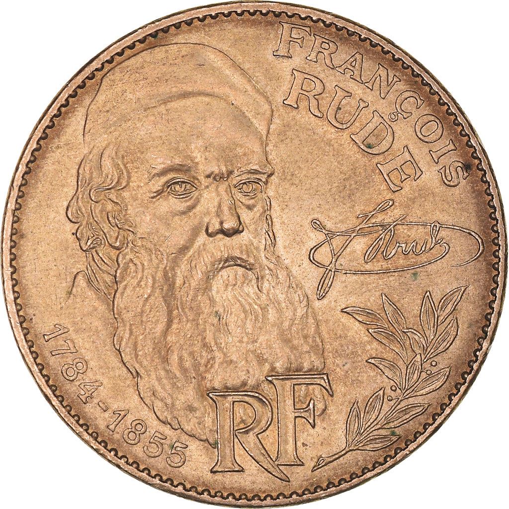 French Coin 10 Francs | François Rude | KM954 | France | 1984