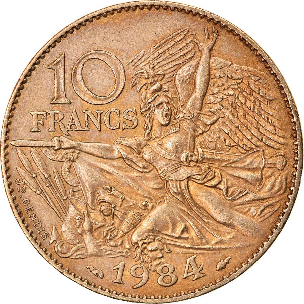 French Coin 10 Francs | François Rude | KM954 | France | 1984