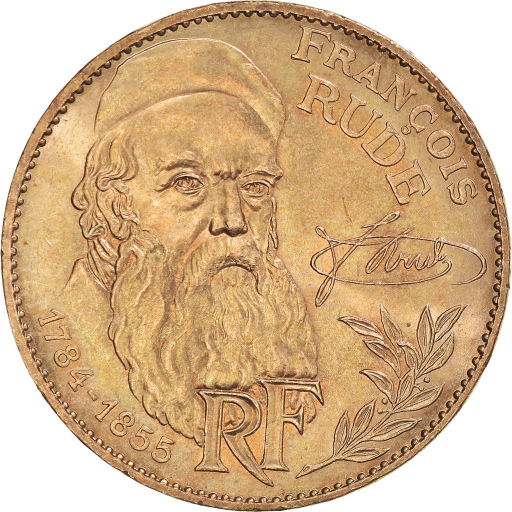 French Coin 10 Francs | François Rude | KM954 | France | 1984