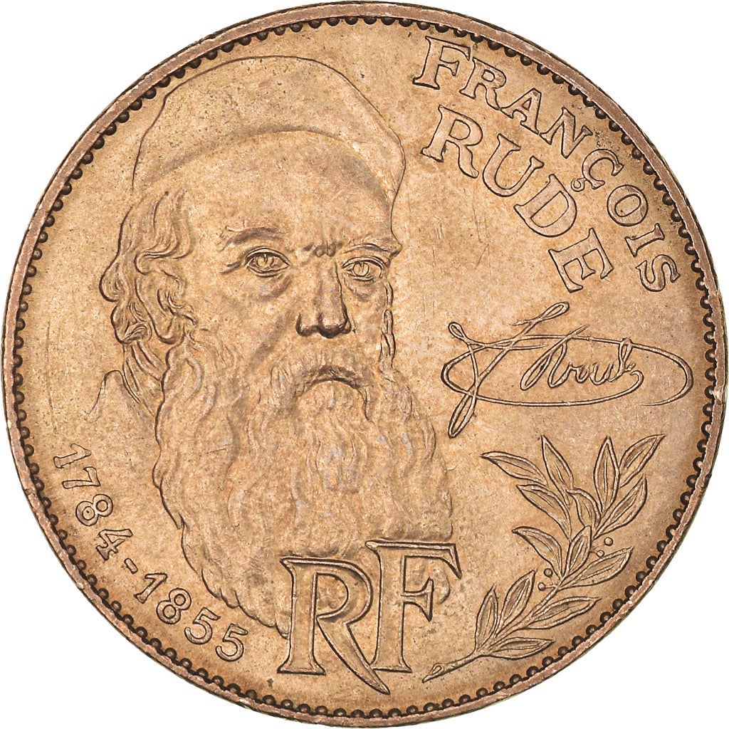 French Coin 10 Francs | François Rude | KM954 | France | 1984