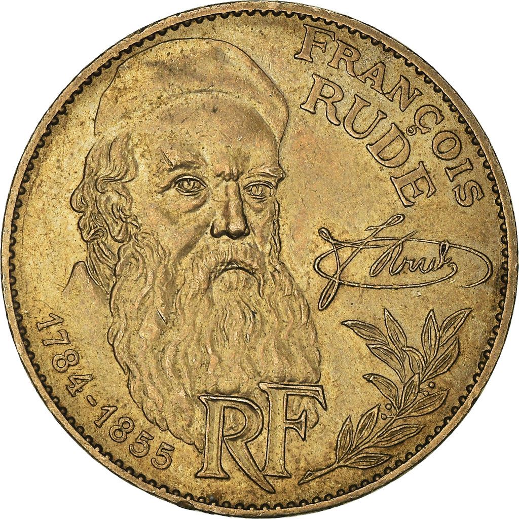 French Coin 10 Francs | François Rude | KM954 | France | 1984